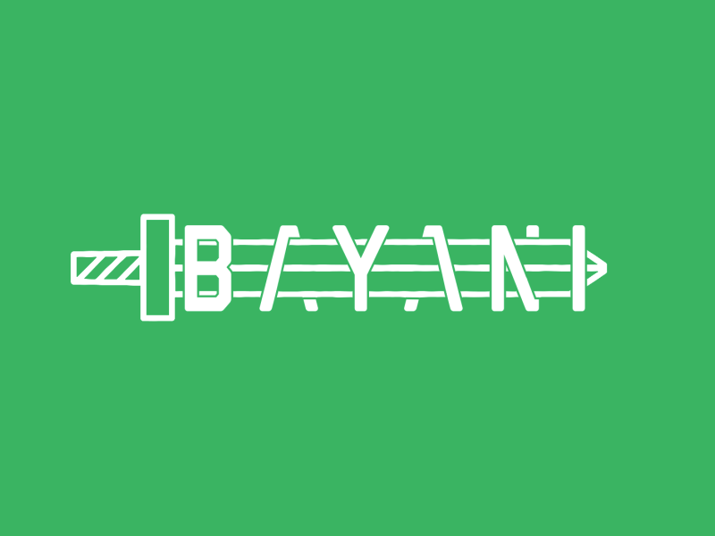 Bayani Logo Animation after effects animation bouncing ball hand drawn logo sword