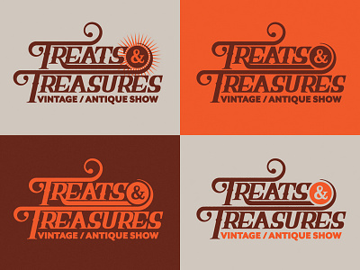 REJECTED Treats logo branding custom type design lettering logo typography