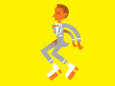 Tequila! animated gif dance illustration pee wee herman