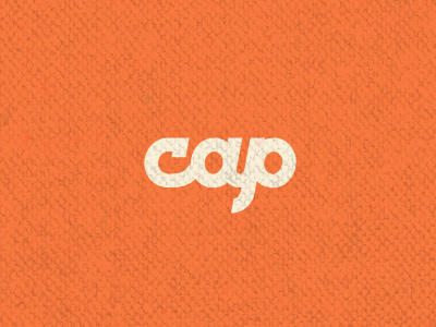 Cap 2 design logo typography