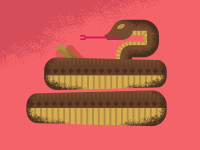 Rattlesnake animals illustration snake