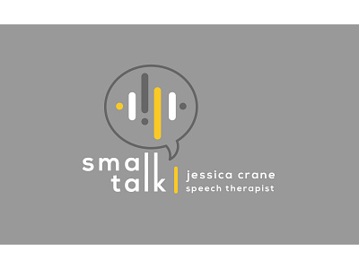 Small Talk - Brand ID brand identity design illustration logo logo design typogaphy