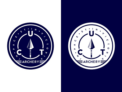 UCT Archery - Brand Identity archery art direction brand identity branding design graphic design illustration logo logo design sports club typogaphy university sport