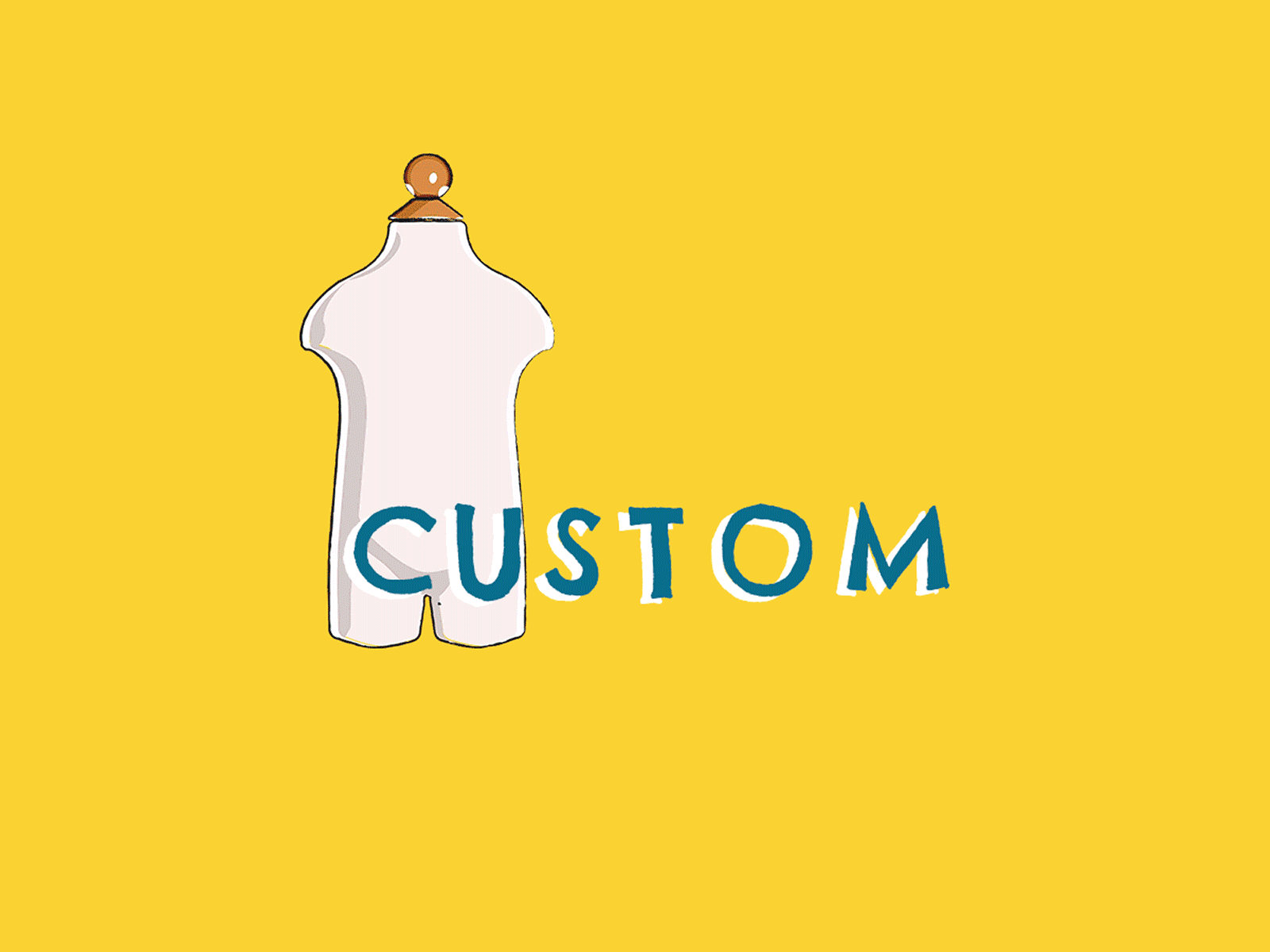'Tonian Closet - Custom Order animation cape town custom custom illustrations ecommerce fashion local business mannequin online store south africa