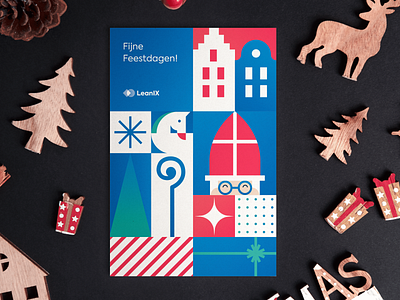 Sinterklaas postcard