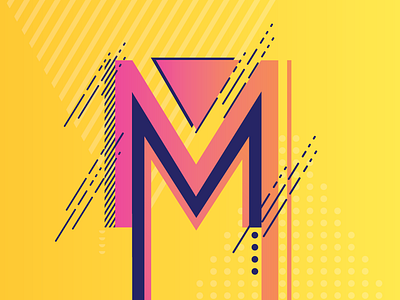 Monogram Letter M