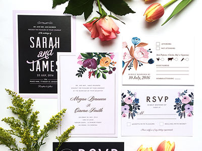 Photoshooting cards flowers invitations painting wedding invitations wedding stationery weddings