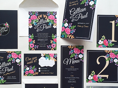 Rosa Stationery Suite