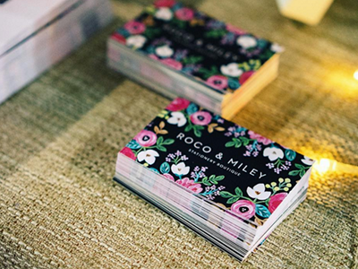 Floral Business Cards