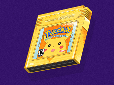Pokemon: Surprised Pikachu Edition design gameboy illustration nintendo pikachu pokemon vector yellow
