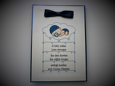 Baby Welcome Card