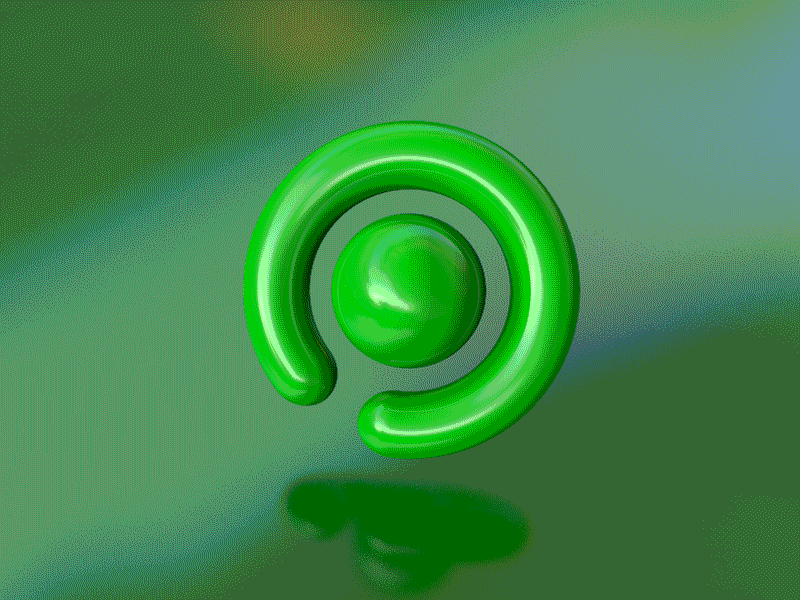 Gojek Solv Logo 3d animation app branding c4d cinema4d clean design fintech gojek green motion pluang revolut