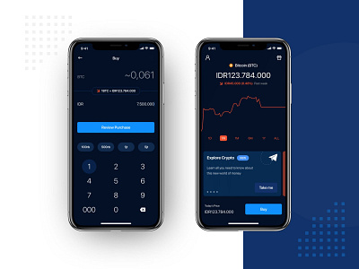 Trade Cryptocurrency App