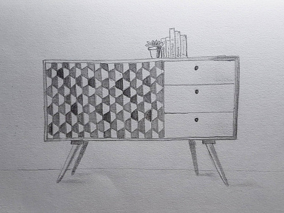 Unnamed furniture interior design sketch