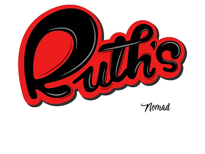 Ruth lettering