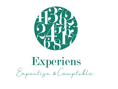 Logo - Expert comptable branding conception graphique design graphic design graphisme logo