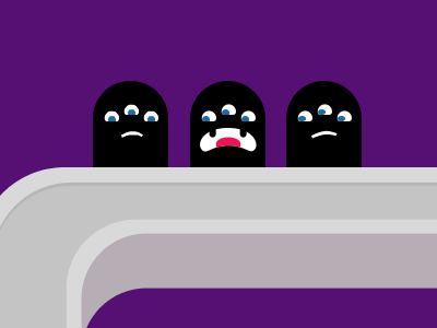 Sushi Train (animation) animation monster
