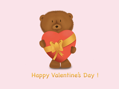 Valentine's teddy bear