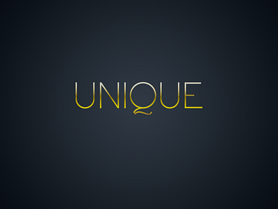 Unique Logotype concept logo logotype