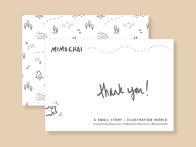 Greeting card character graphic design greeting card illustration japanese minimal pattern simple