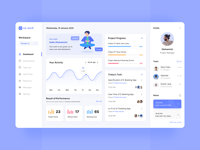 Dashboard - Project Management
