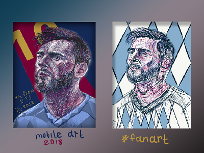 #fanart "Messi"