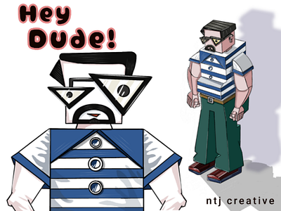 Design character "Dude" characterdesigncharacter