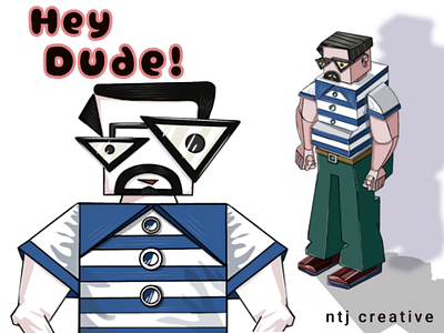 Design character "Dude"