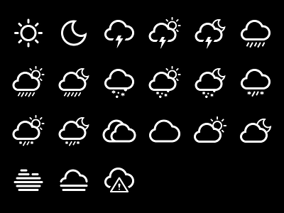 weather icon icon weather