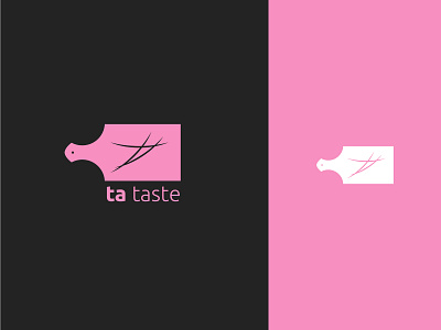 Ta Taste Logo branding food logo restaurant