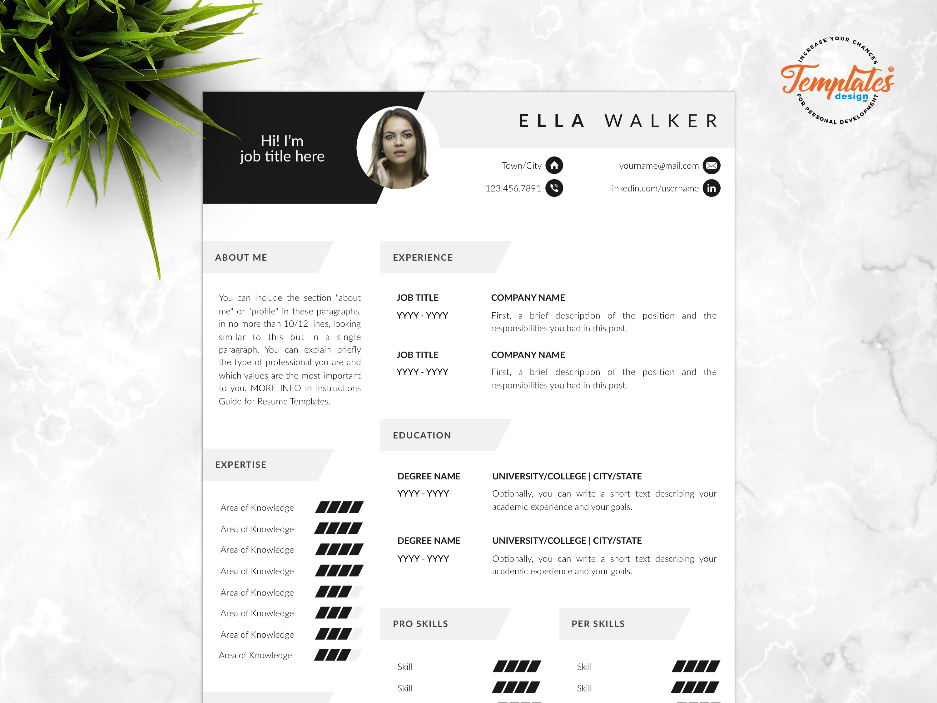 Dribbble resume_template_for_word_and_pages___ella_walker___00