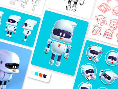 Kody Bot art bot character character animation characterdesign characters creativity design draw fundesign illustration illustrator photoshop style vector