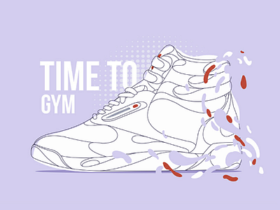 White shoes 2.0 art classic color design illustration reebok series vector white