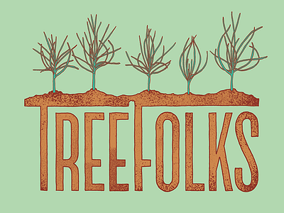 Treefolks T-shirt Design