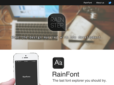 RainStep Web Design responsive web