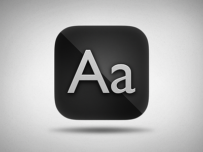 Logo app font icon logo