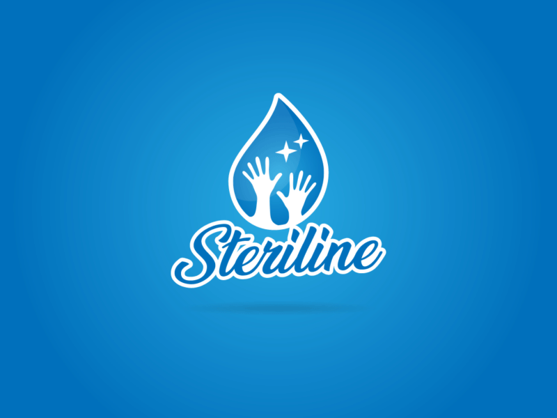 Steriline Logo Design & Animation aftereffects animation branding design graphic graphic design logo logoanimation logoart logodesign motion motion design motion graphics