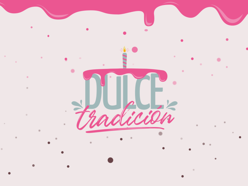 Dulce Tradicion Logo Animation aftereffects animation branding design graphic graphic design logo motion motion design motion graphics