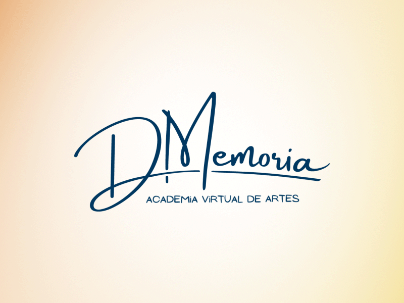 DMemoria Logo Design and Animation aftereffects animation branding design graphic graphic design logo motion motion design motion graphics