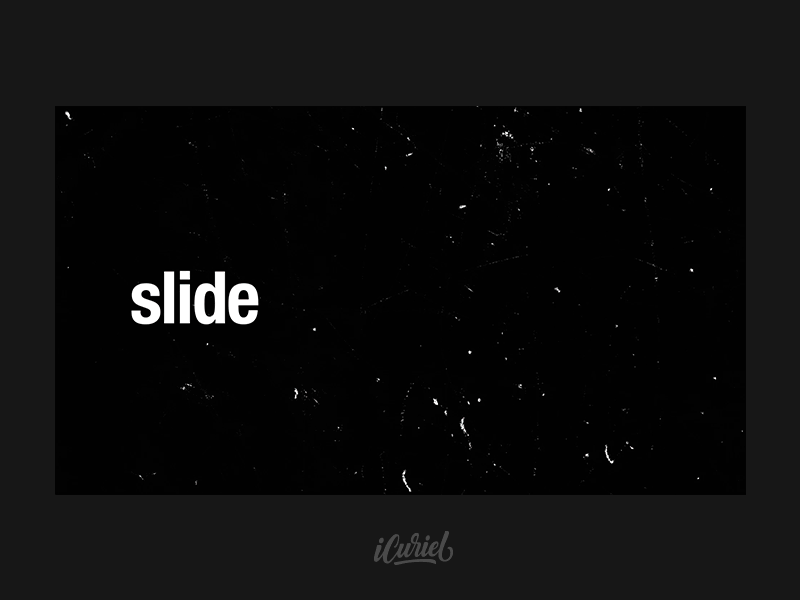 Echo Slide by Ibrahim Curiel on Dribbble