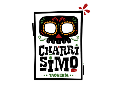 Charrisimo Taquería LogoDesign