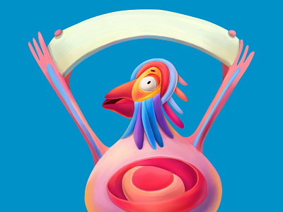 Сhicken 2d animals bird branding cartoon characters chicken design draw graphic design illustration