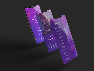 iPhone X Mockup app creative design graphic design graphic designer header ios iphone iphone 10 iphone x iphone xs mobile mock mockup phone