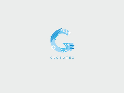 New Year's logo made for "Globotex" company branding design logo vector