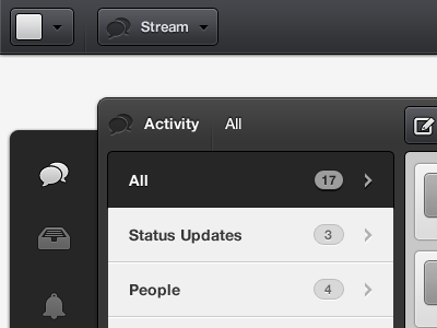 Rule.fm - Lited Stream Activity View