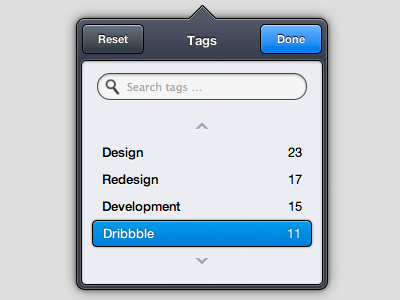 Keepin' it real in browser. app browser css3 design tags ui web