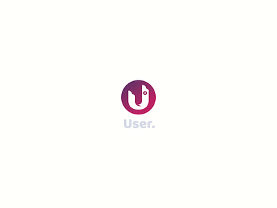 User. app branding design icon logo vector web