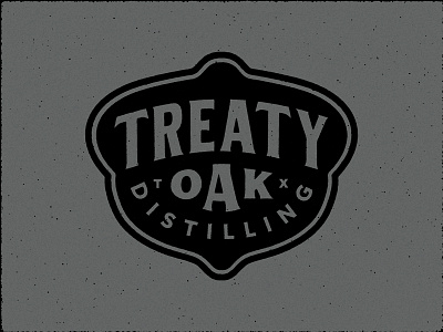 T-Oak Rebrand Exploration acorn badge distilling identity lettering oak rebrand texas texture