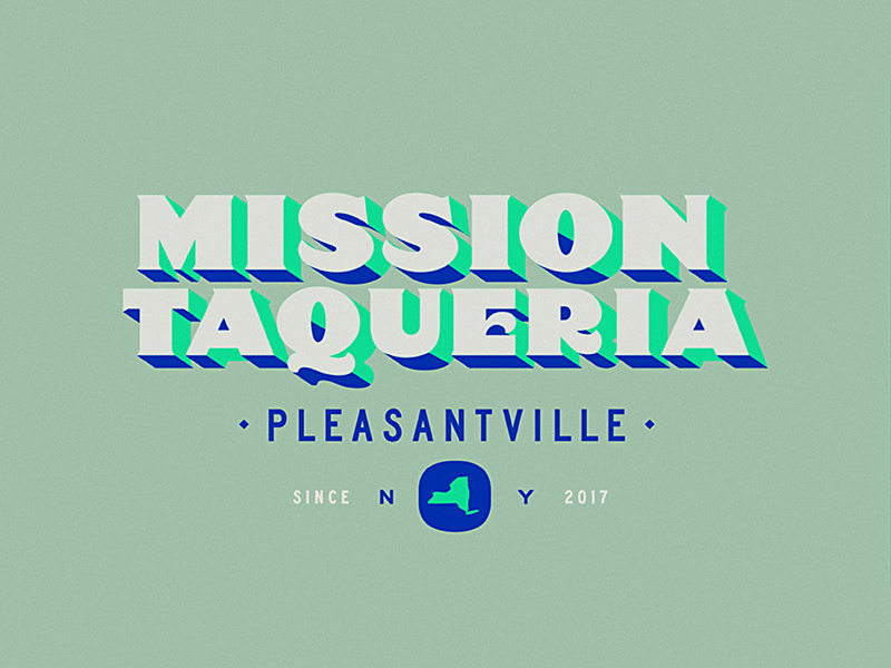 MISSION TAQUERIA ID identity branding restaurant taqueria new york lettering logotype