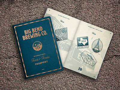 Big Bend Brewing Passport big bend brewing co passport stamps texas tour of texas